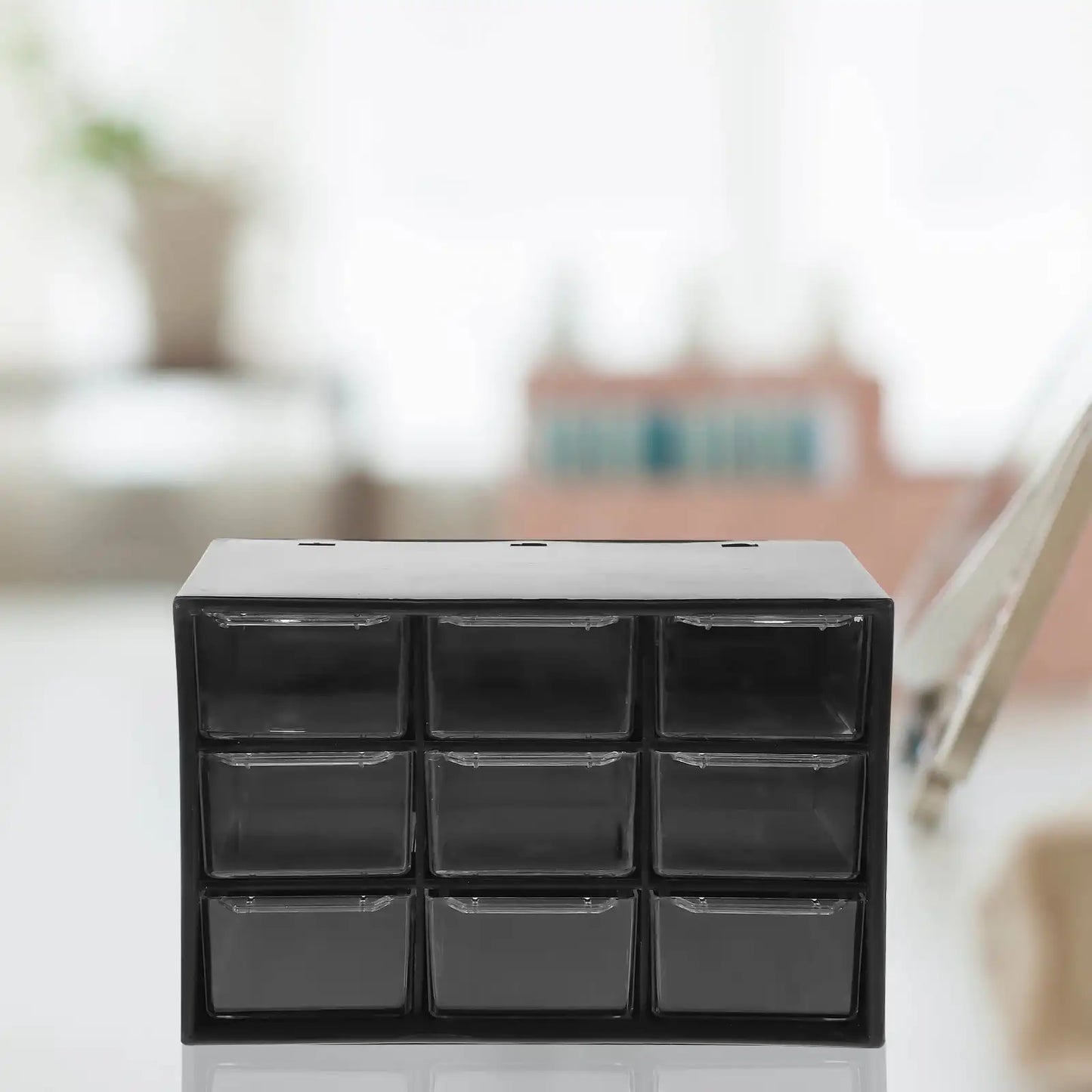 Gaveteiro de Plástico 9 Gavetas – Compacto e Leve