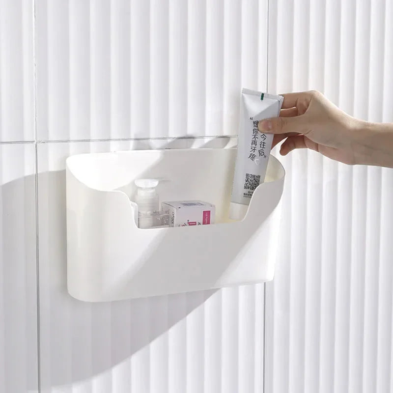 Prateleira Adesiva para Armário de Banheiro – Multiuso