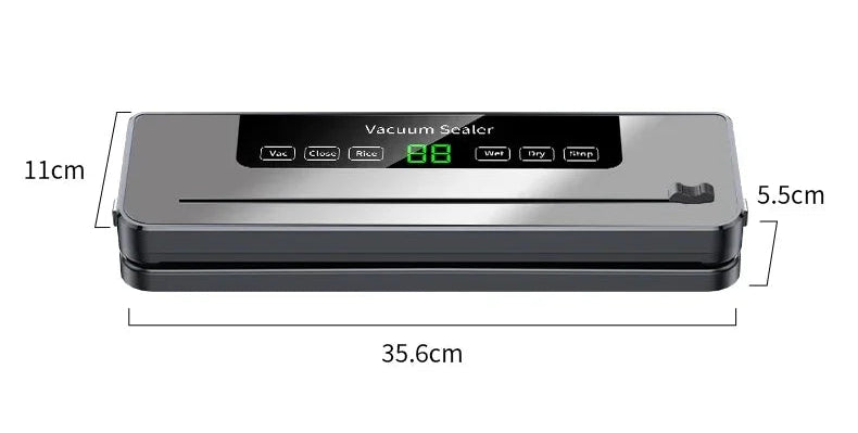 Seladora a Vácuo Elétrica com Cortador Embutido 10 Sacos