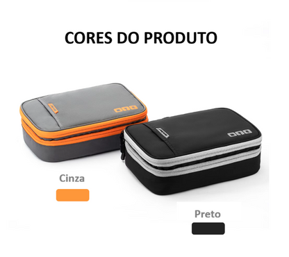 Organizador de Cabos Portátil Impermeável Compacto