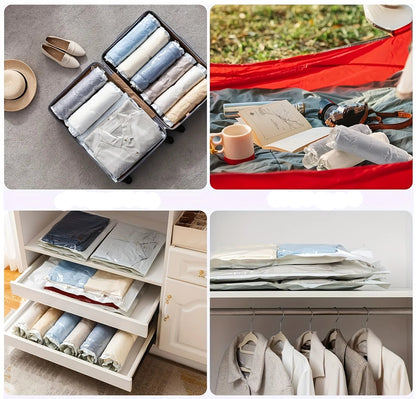 sacos a Vácuo Portáteis – Organize a Mala Sem Esforço