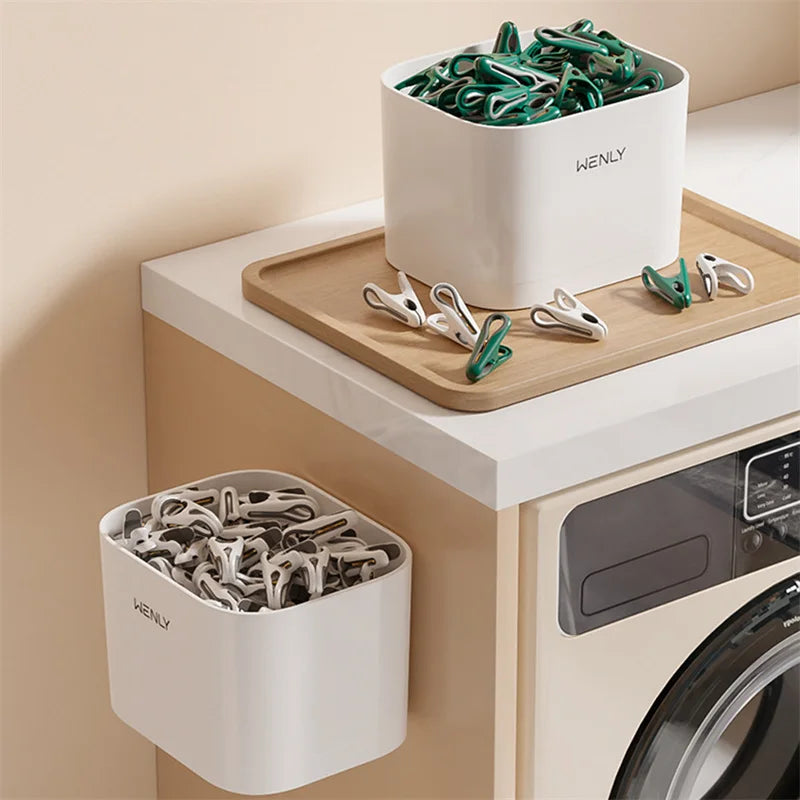 Pregadores com Cesta – Kit 36 Peças Duráveis e Sem Marcas