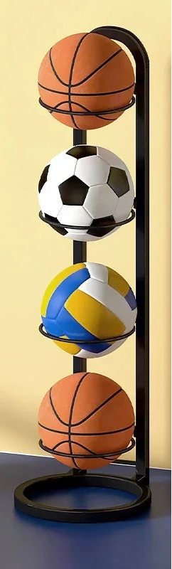 Suporte Metálico para 4  Bolas  – Fácil de Montar