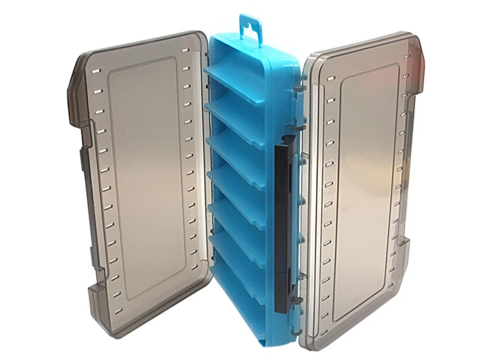 Caixa Compacta Dupla Face para Iscas e Equipamentos