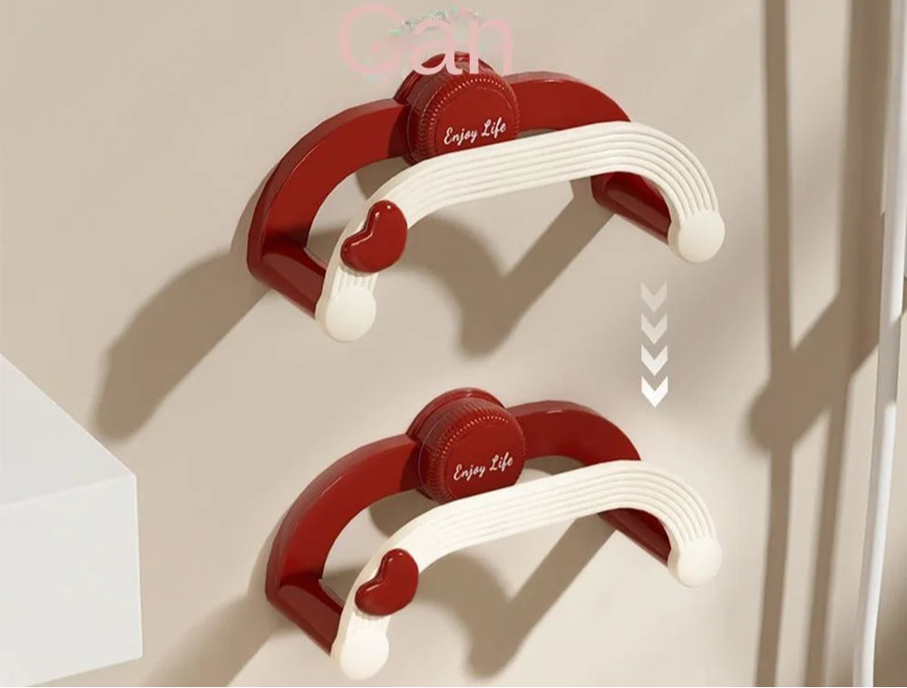 Rack de Lavanderia Sem Furo – Resistente e Fácil de Fixar"