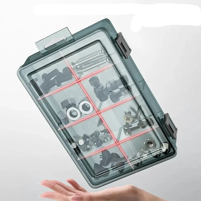 Caixa Plástica de Ferramentas com Divisórias Removíveis