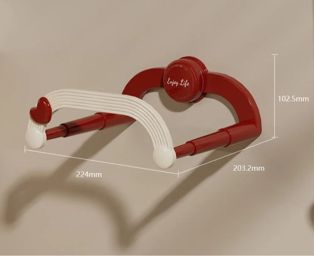 Rack de Lavanderia Sem Furo – Resistente e Fácil de Fixar"