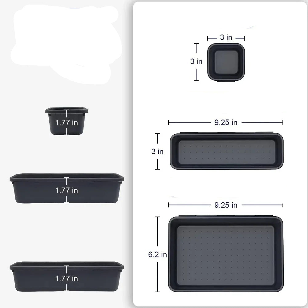 Bandeja Organizadora de Ferramentas 16 Peças – Durável e Versátil