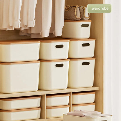 Caixa Organizadora de Plástico com Tampa Multiuso"