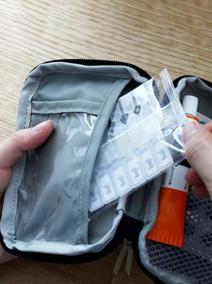 Kit Primeiros Socorros Portátil – Compacto e Ecológico