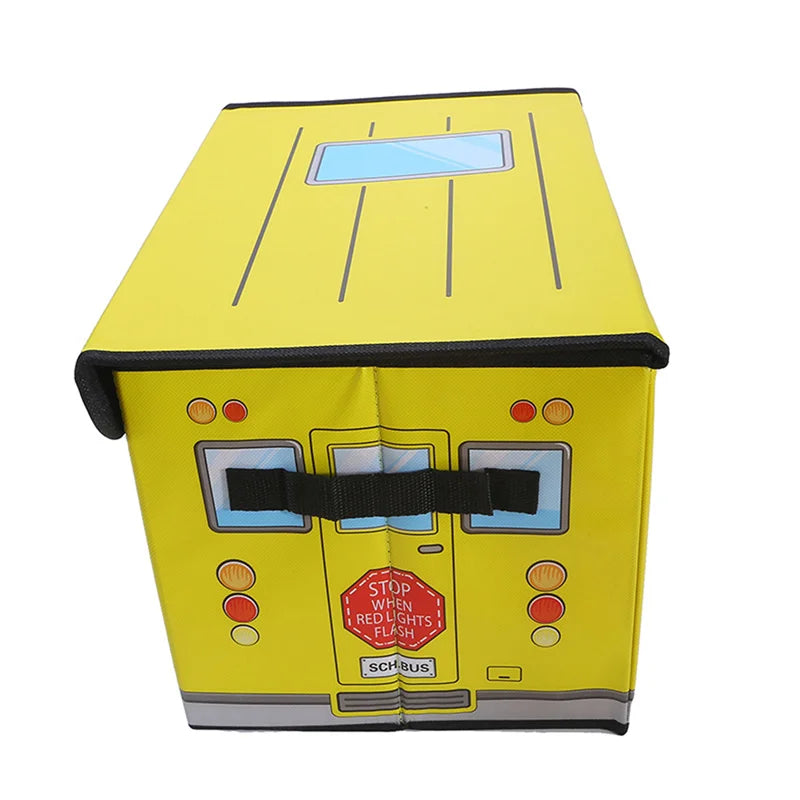 Caixa de Brinquedos com Tampa – Diversão e Ordem