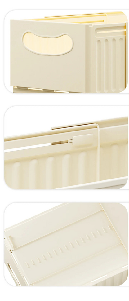 Organizador Retrátil 3 Peças Ajustável Empilhável