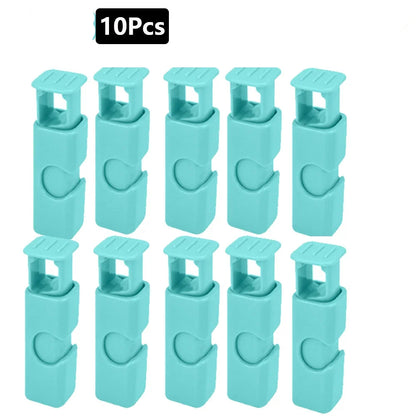 Clipes de Vedação de Alimentos 10 Peças Reutilizáveis