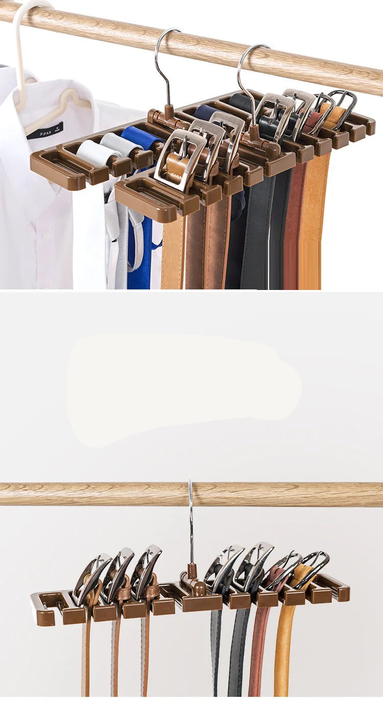 Cabide Organizador de Cintos, Gravatas