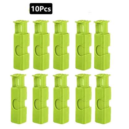 Clipes de Vedação de Alimentos 10 Peças Reutilizáveis