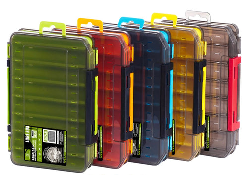 Caixa Compacta Dupla Face para Iscas e Equipamentos