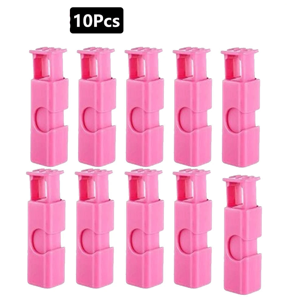 Clipes de Vedação de Alimentos 10 Peças Reutilizáveis