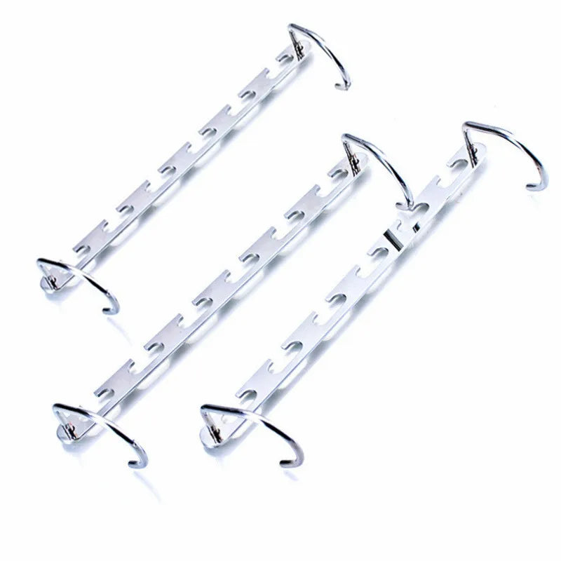 Organizador de Roupas em Metal com Gancho Mágico