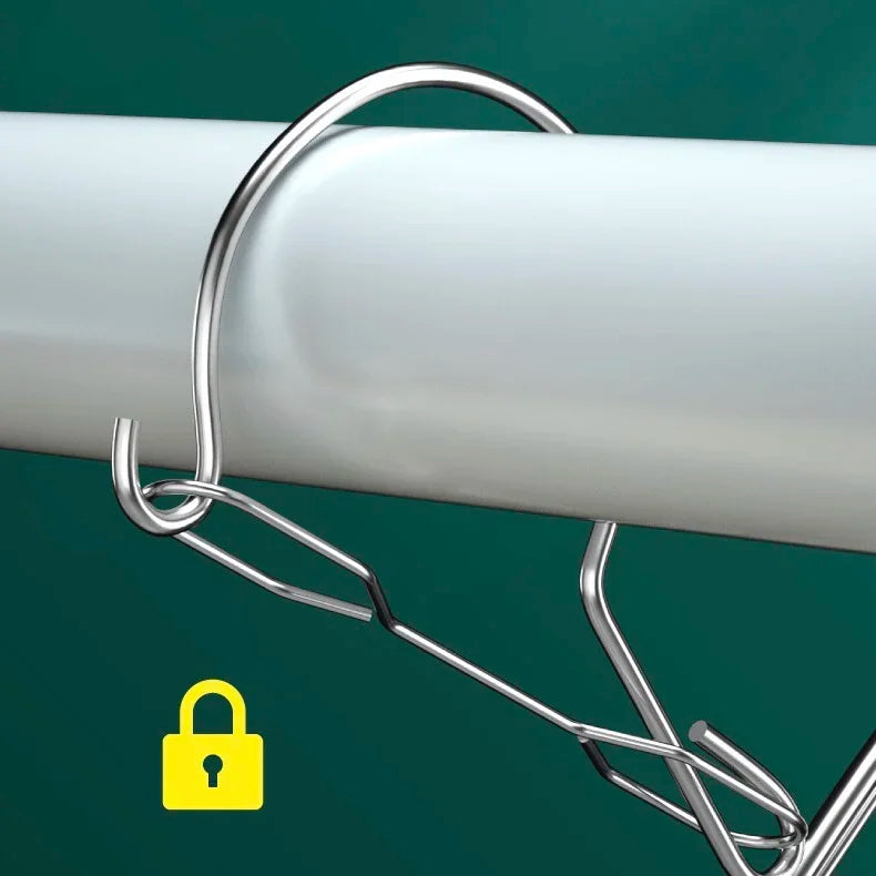 Cabide de Secagem Inox com Pregadores – Meias