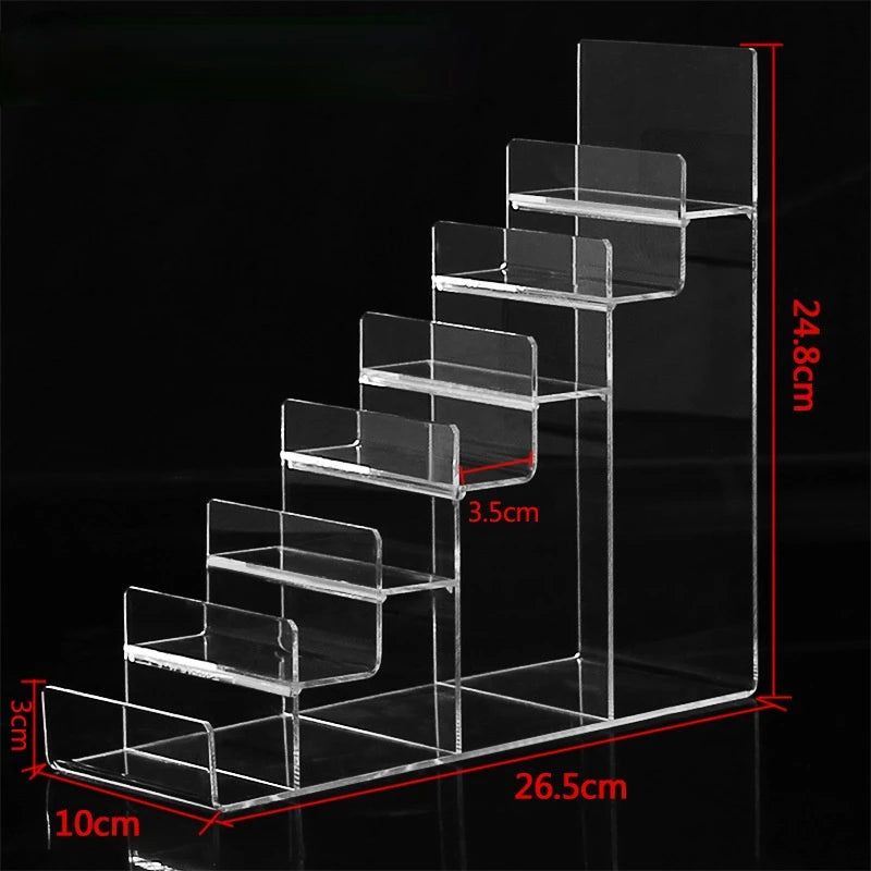 Rack de Óculos de Sol e Acessórios em Acrílico Transparente