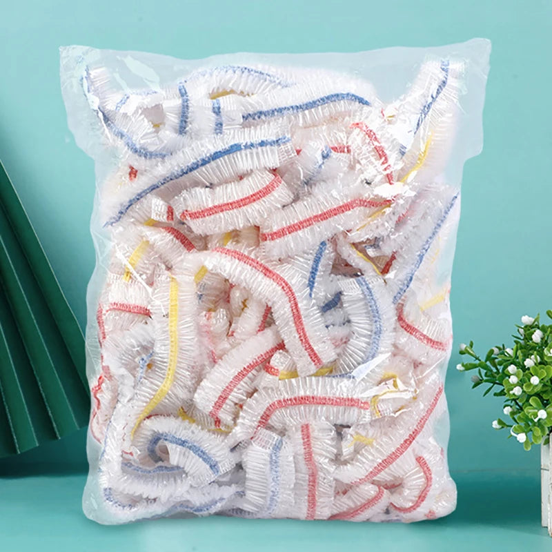 100 Capas Descartáveis de Armazenamento de Alimentos Cozinha