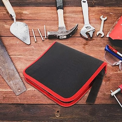 Bolsa de Ferramentas com Zíper para Brocas e Chaves