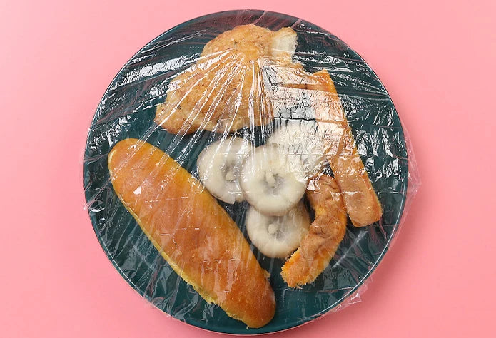 100 Capas Descartáveis de Armazenamento de Alimentos Cozinha